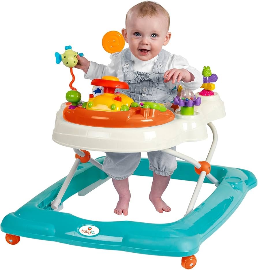 Baby musical walker with push Handle Mee Mee 360° Baby Activity Walker